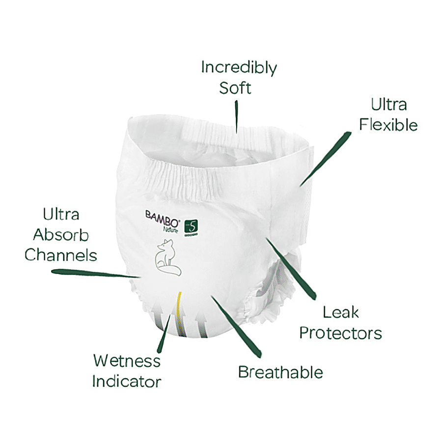 Bambo Nature Pant Diapers - With Wetness Indicator