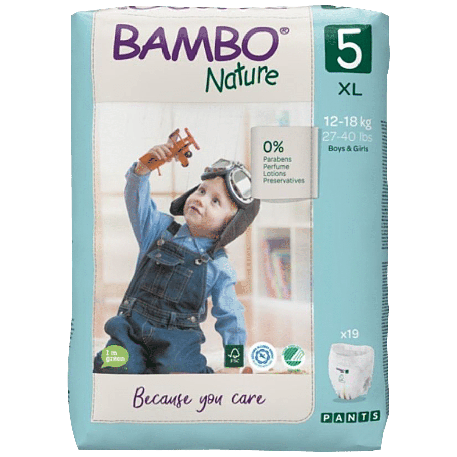 Bambo Nature Pant Diapers - With Wetness Indicator