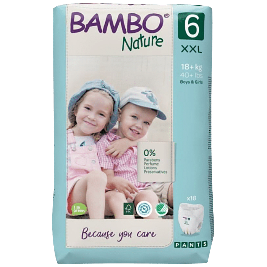 Bambo Nature Pant Diapers - With Wetness Indicator