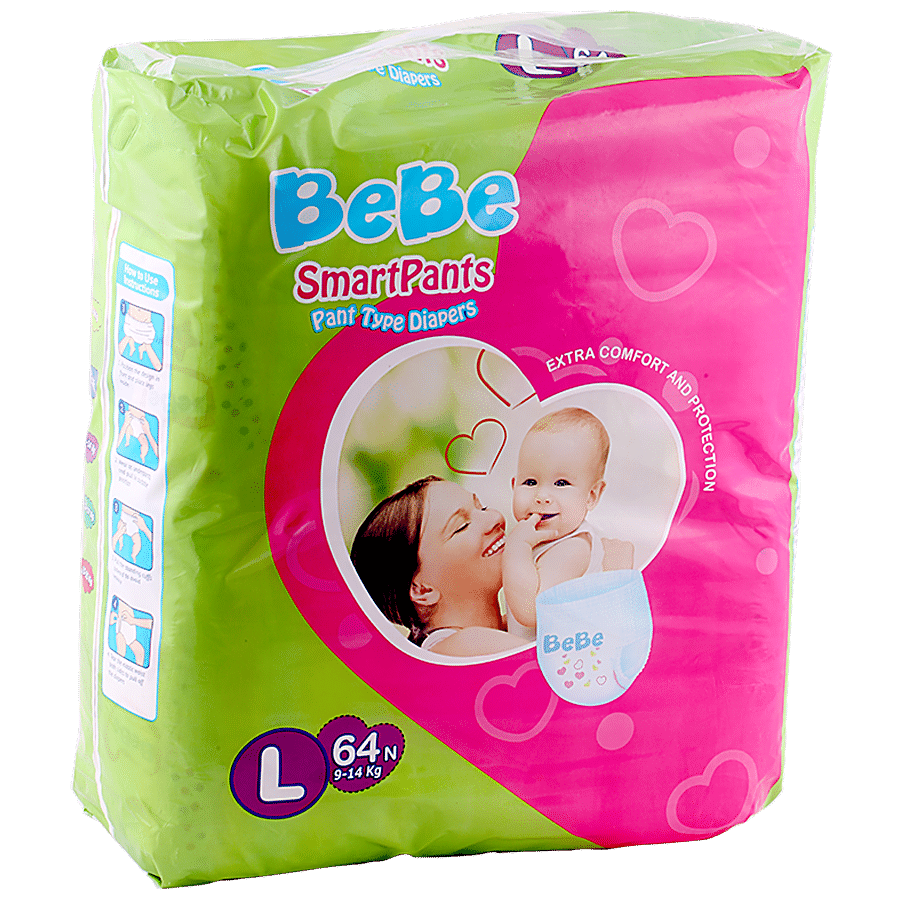 Bebe Smart Baby Diaper Pants - Large