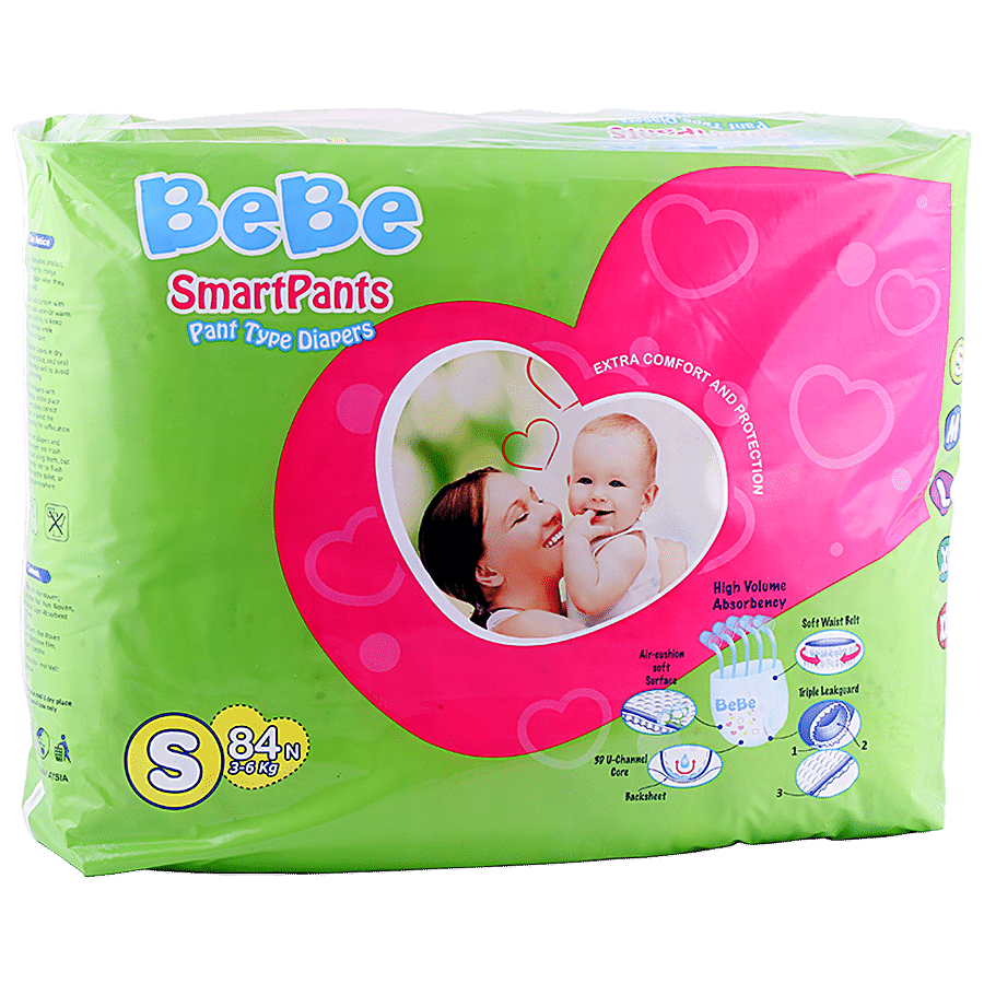 Bebe Smart Baby Diaper Pants - Small