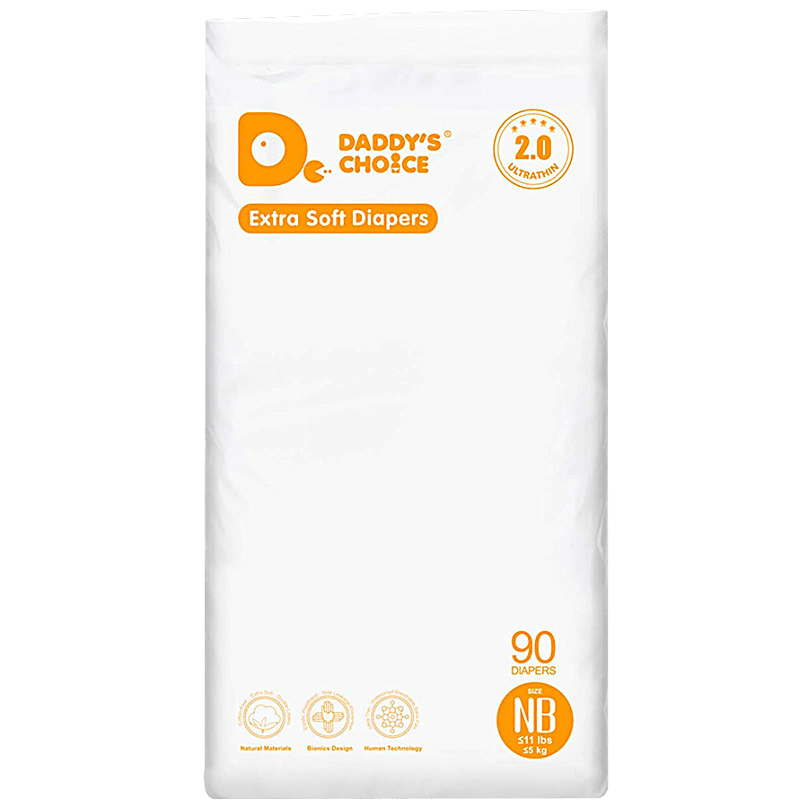 Daddy's Choice Extra Soft Diapers - For New Born