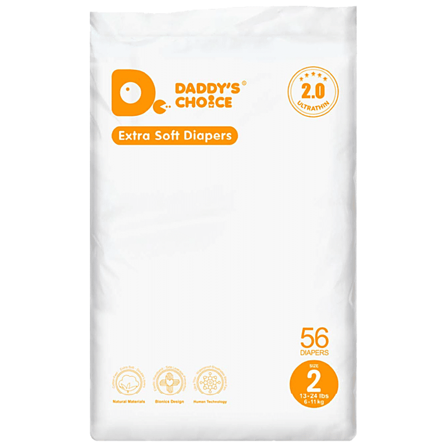 Daddy's Choice Extra Soft Diapers - Size 2