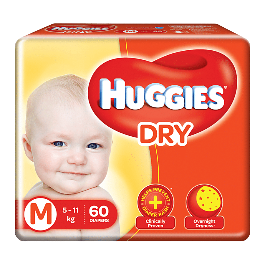 Huggies Dry Diapers - M