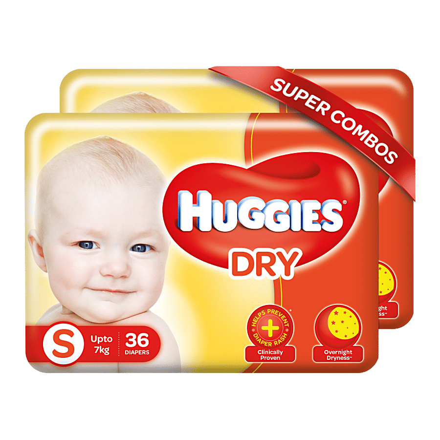 Huggies New Dry Diapers - Small Size