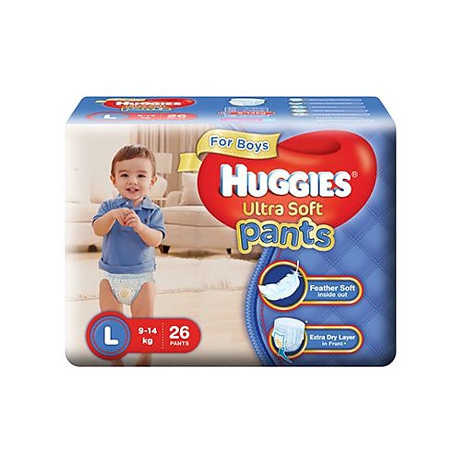 Huggies Ultra Soft Diaper Pants - L