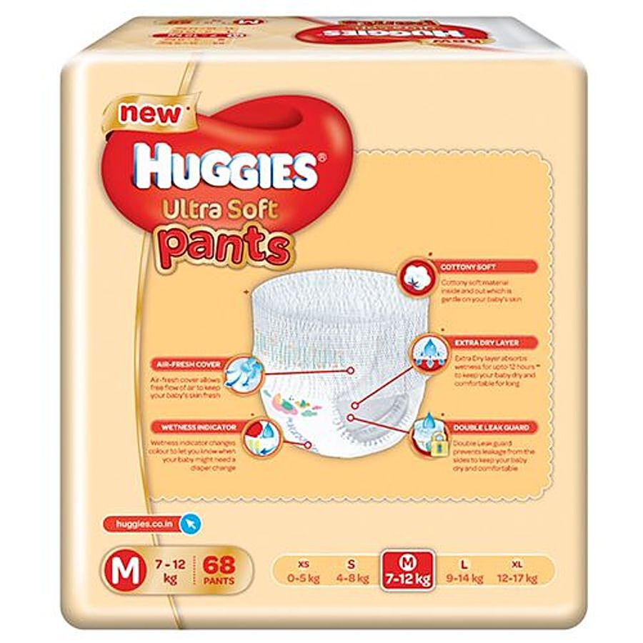 Huggies Ultra Soft Diaper Pants - M