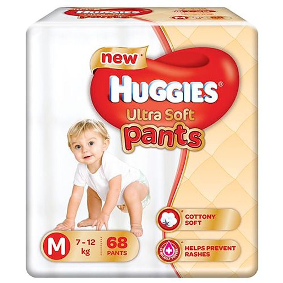 Huggies Ultra Soft Diaper Pants - M