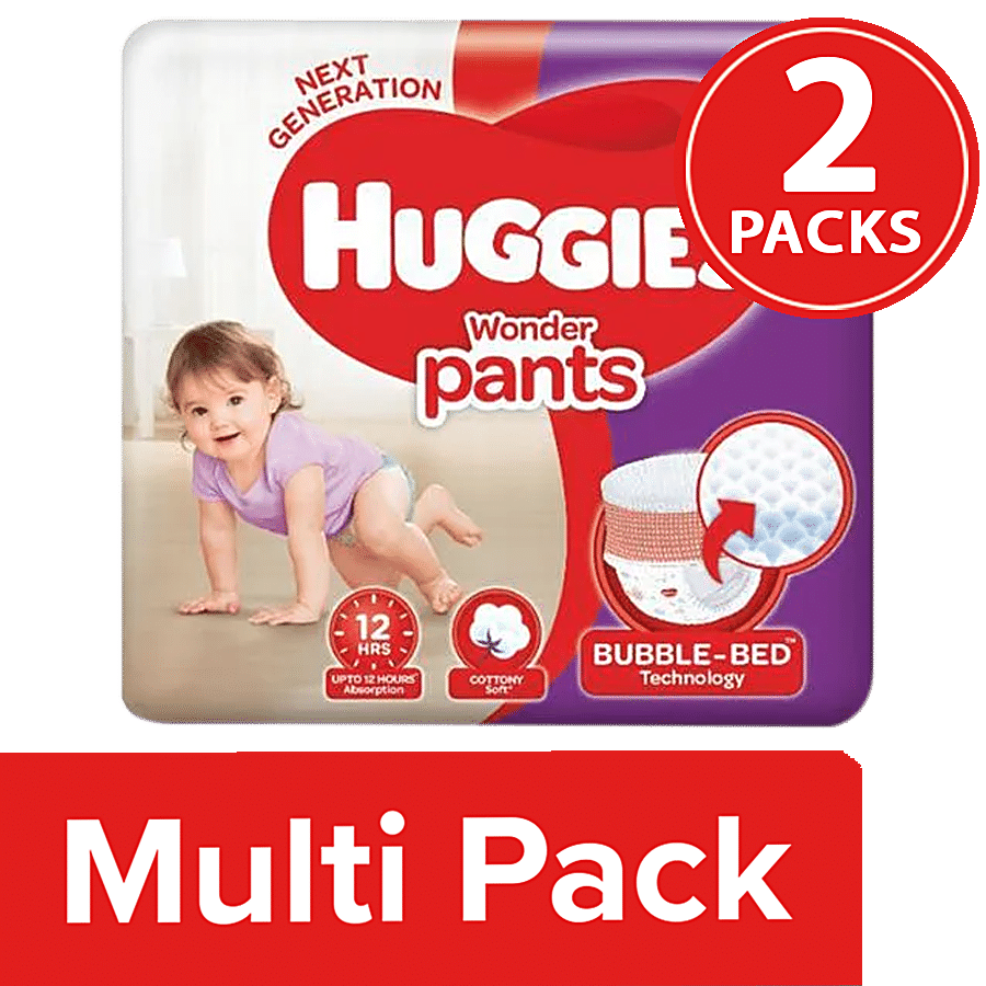 Huggies Wonder Pants Diapers - Medium Size