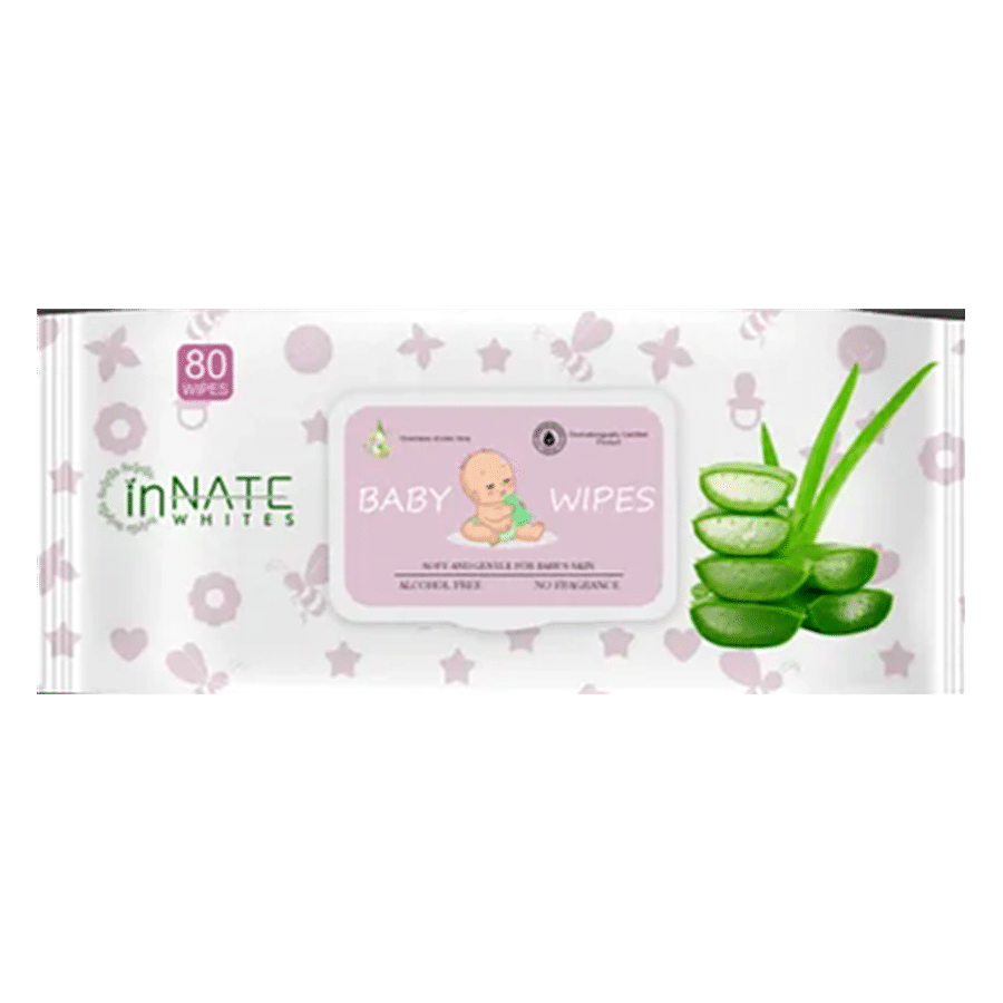 INNATE WHITES Baby Wipes