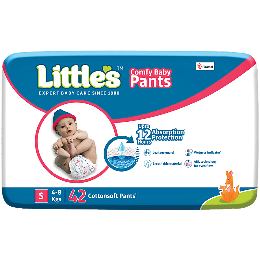 Littles Baby Diaper Pants - S