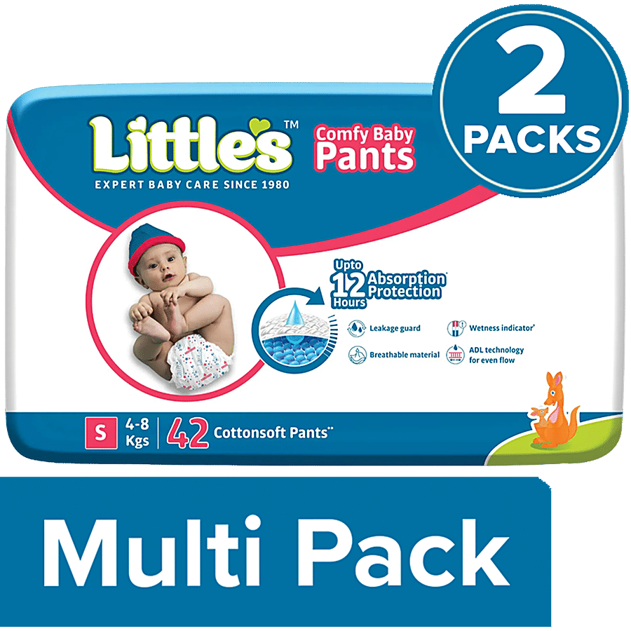 Littles Baby Diaper Pants - S