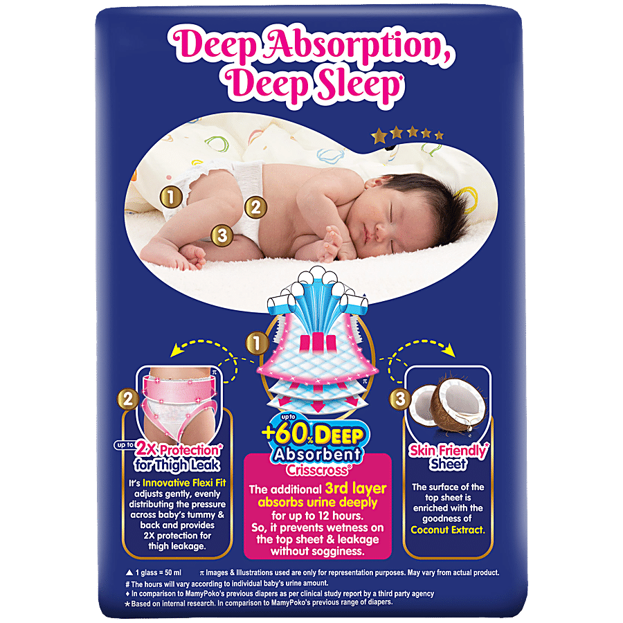 MAMYPOKO PANTS Extra Absorb Diaper Pants - L