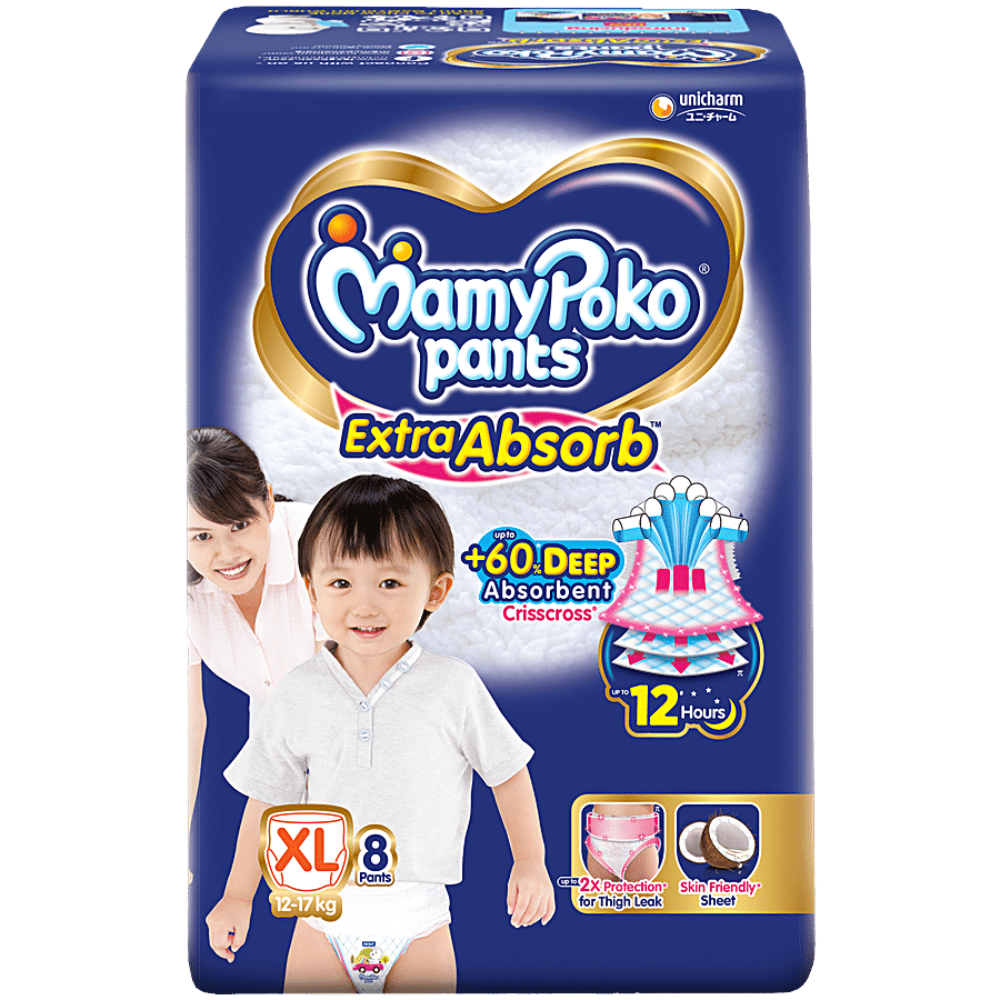 MAMYPOKO PANTS Extra Absorb Diaper Pants - XL