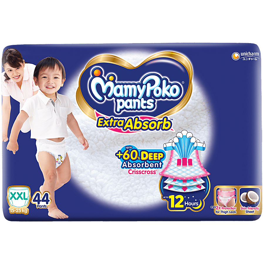 MAMYPOKO PANTS Extra Absorb Diaper Pants - XXL