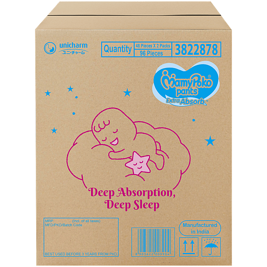 MAMYPOKO PANTS Extra Absorb Diapers - L