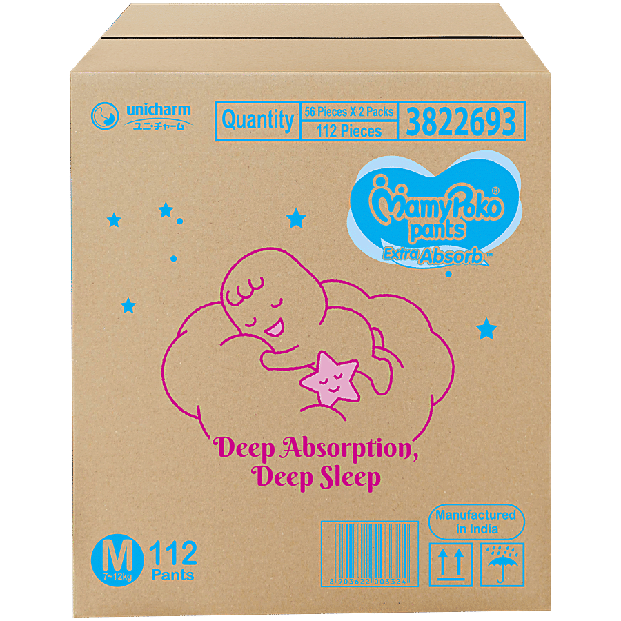 MAMYPOKO PANTS Extra Absorb Diapers - M