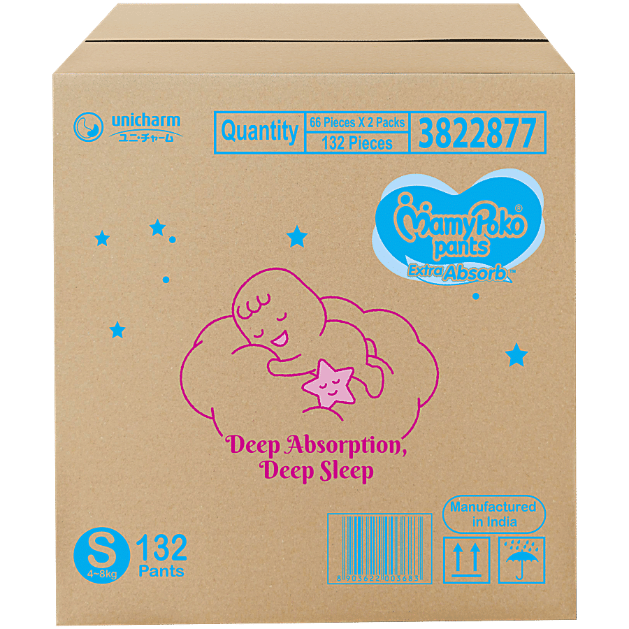 MAMYPOKO PANTS Extra Absorb Diapers - S