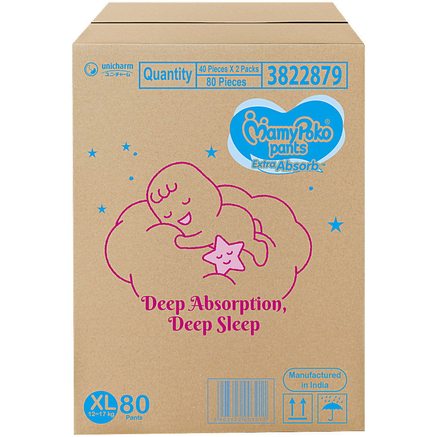 MAMYPOKO PANTS Extra Absorb Diapers - XL