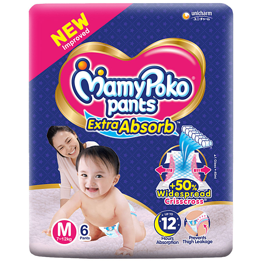 MAMYPOKO PANTS Pant Diaper Extra Absorb - Medium Size