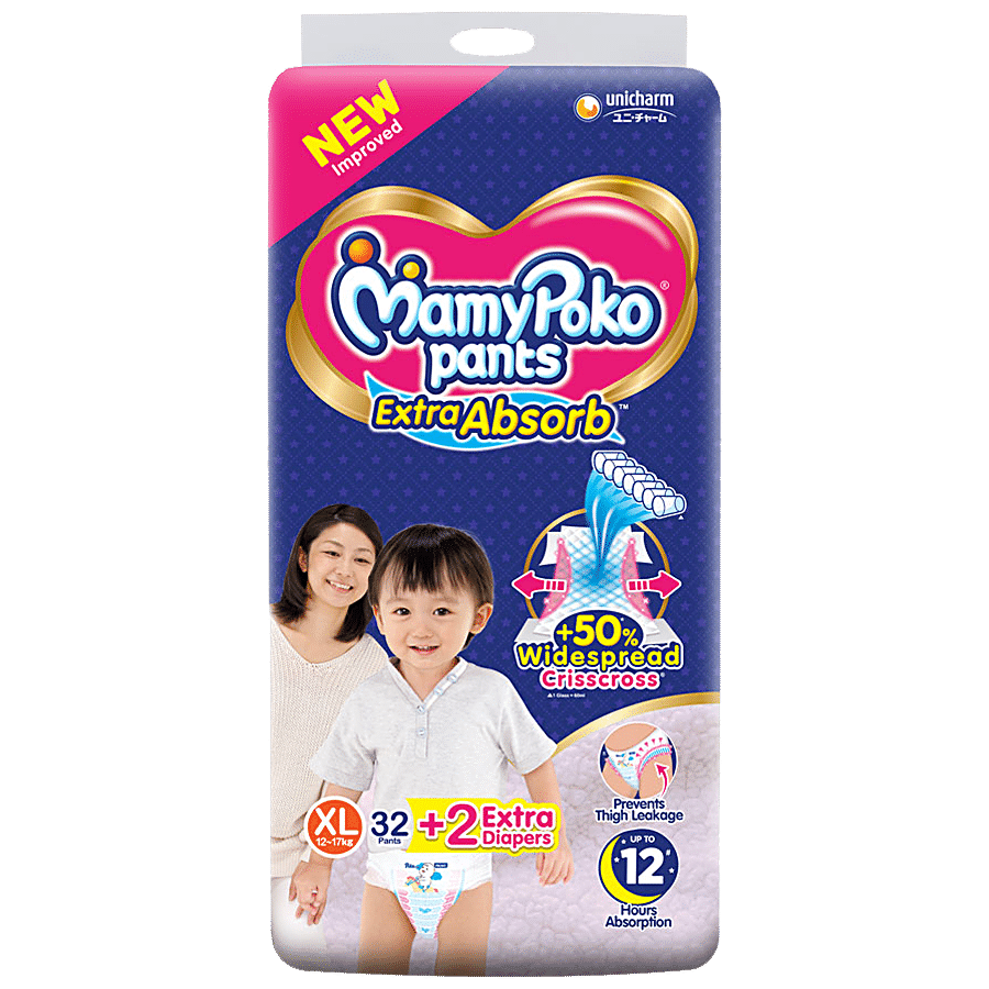 Mamypoko Pant Style Diapers Extra Large