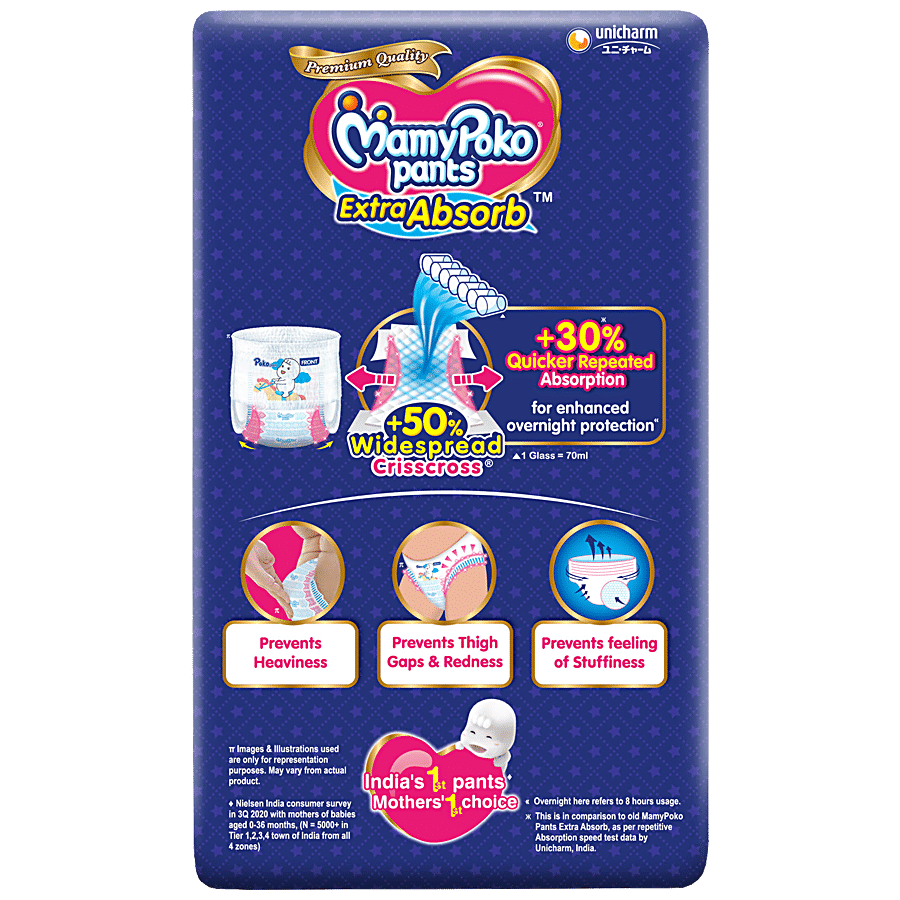 Mamypoko Pants Diaper Extra Absorb - XXL