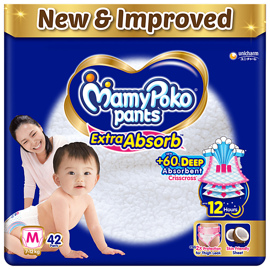 Mamypoko Pants Extra Absorb Diapers - M