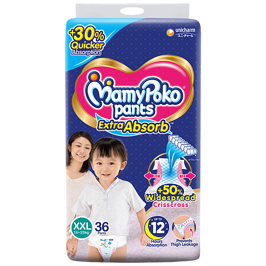 Mamypoko Pants Extra Absorb Diapers - XXL