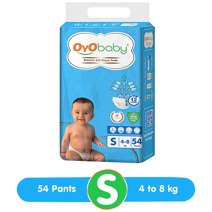 OYO BABY Premium Soft Diaper Pants - Highly Absorbent