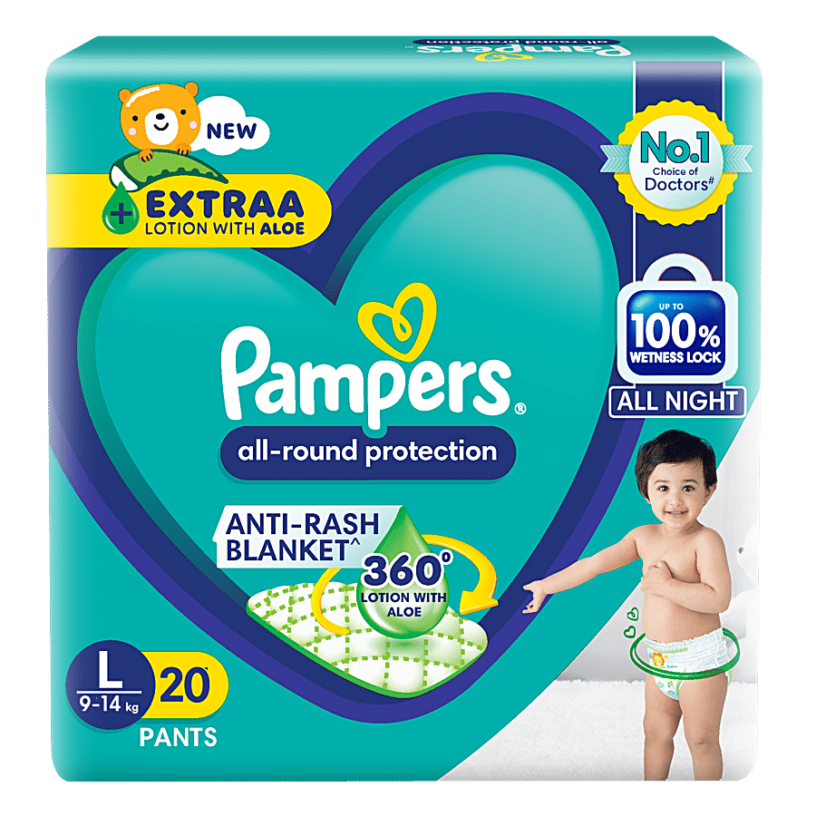 Pampers  All-Round Protection Diaper Pants - L