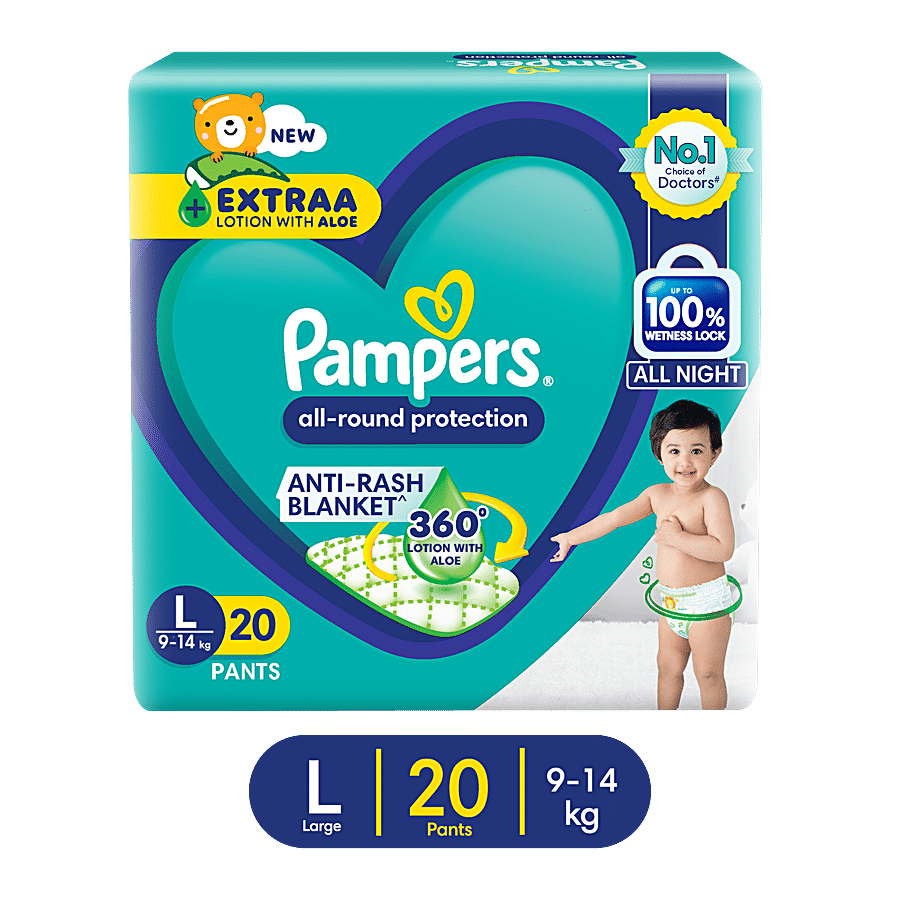 Pampers  All-Round Protection Diaper Pants - L