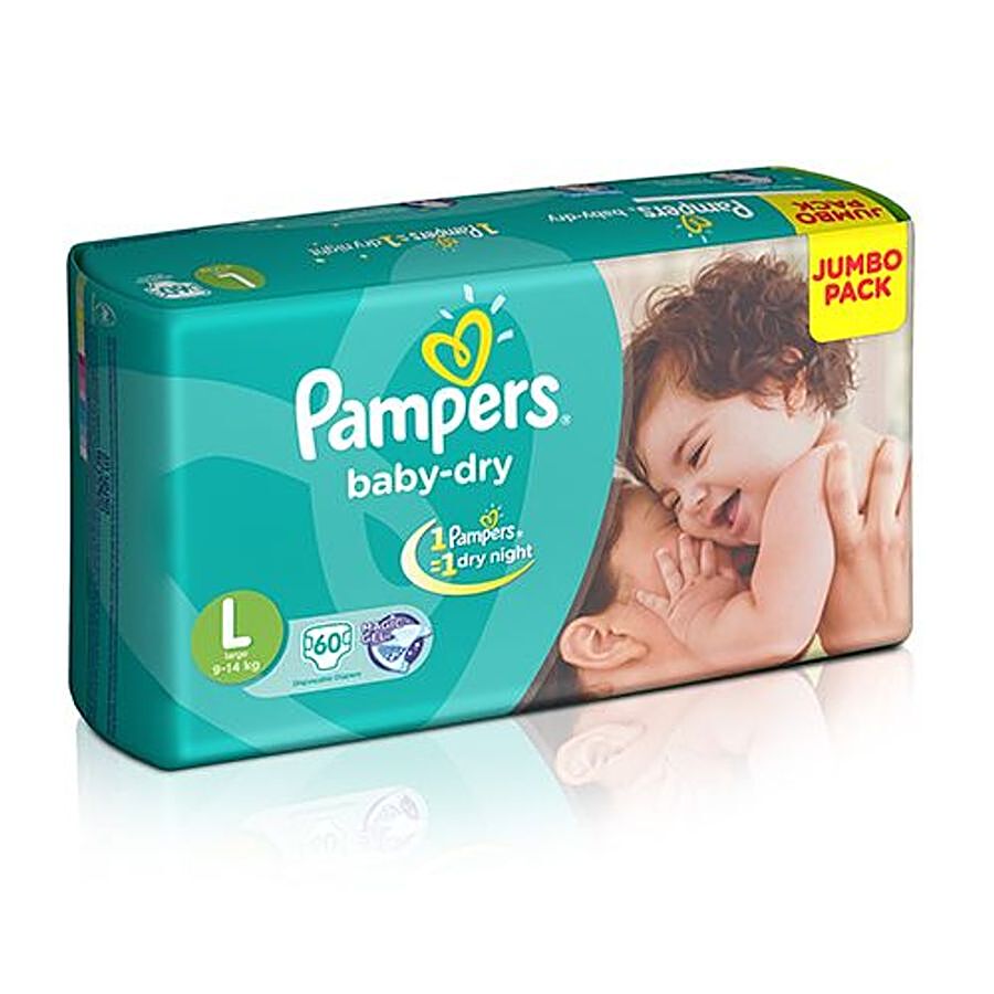 Pampers  Baby Diapers - Dry