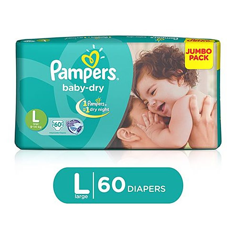 Pampers  Baby Diapers - Dry