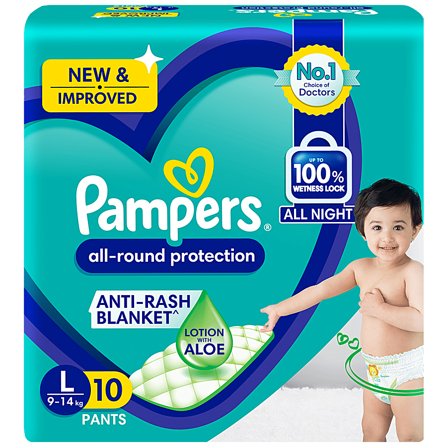 Pampers  Diapers Pants - Large