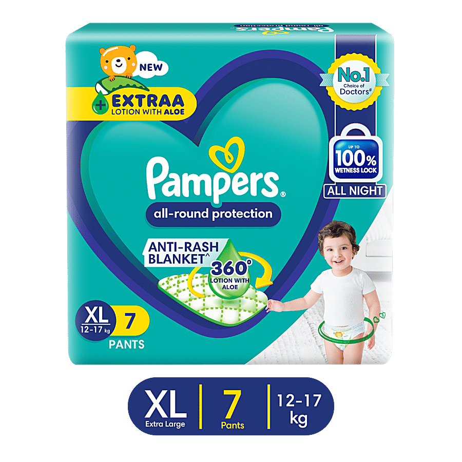 Pampers  New Xtra Large - 7 Diaper Pants