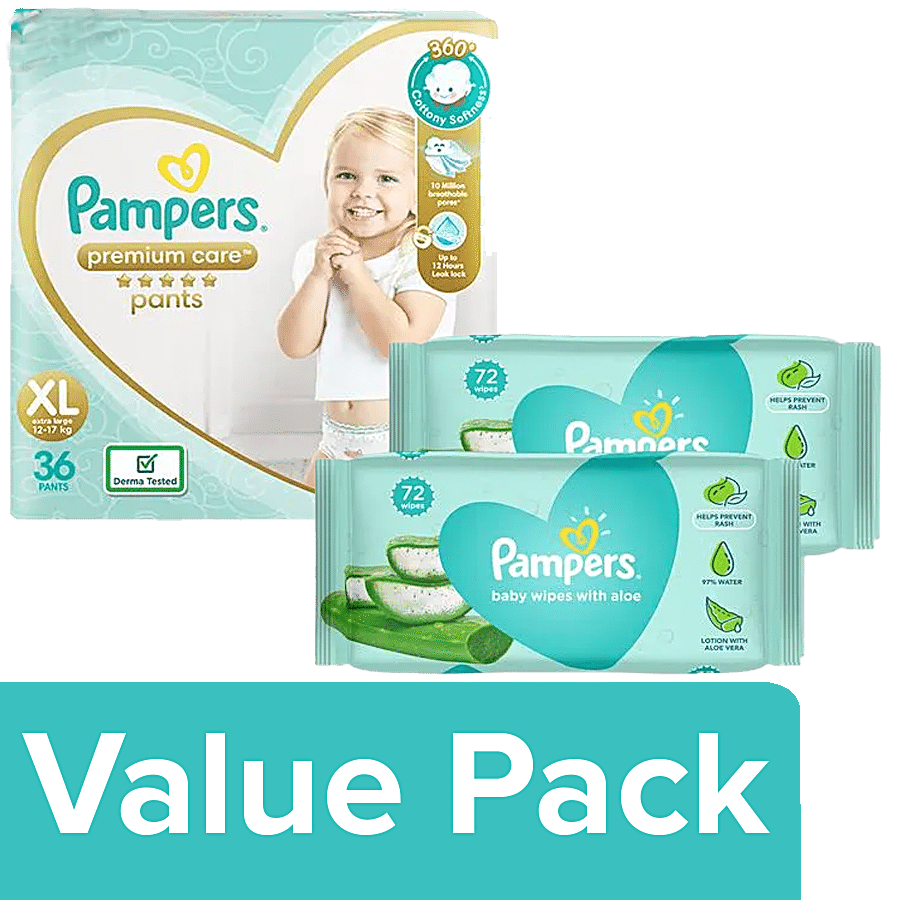 Pampers  Premium Care Diaper Pants