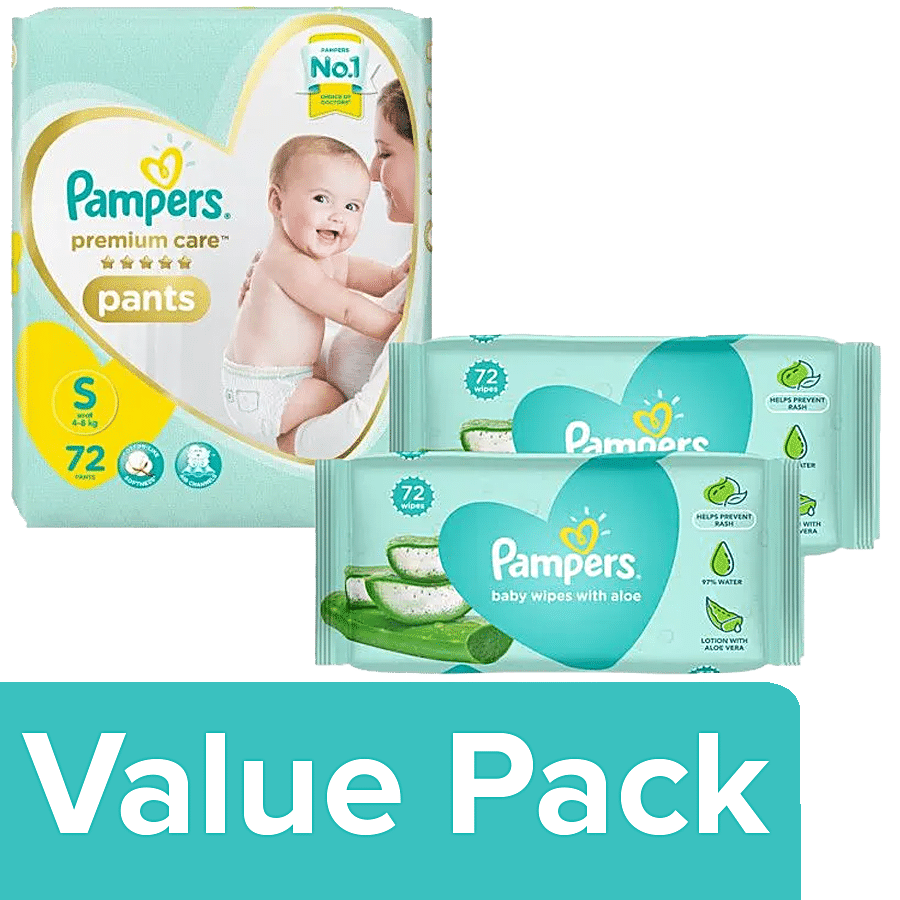 Pampers  Premium Care Diaper Pants