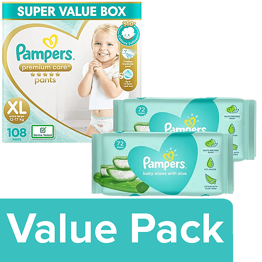 Pampers  Premium Care Diaper Pants