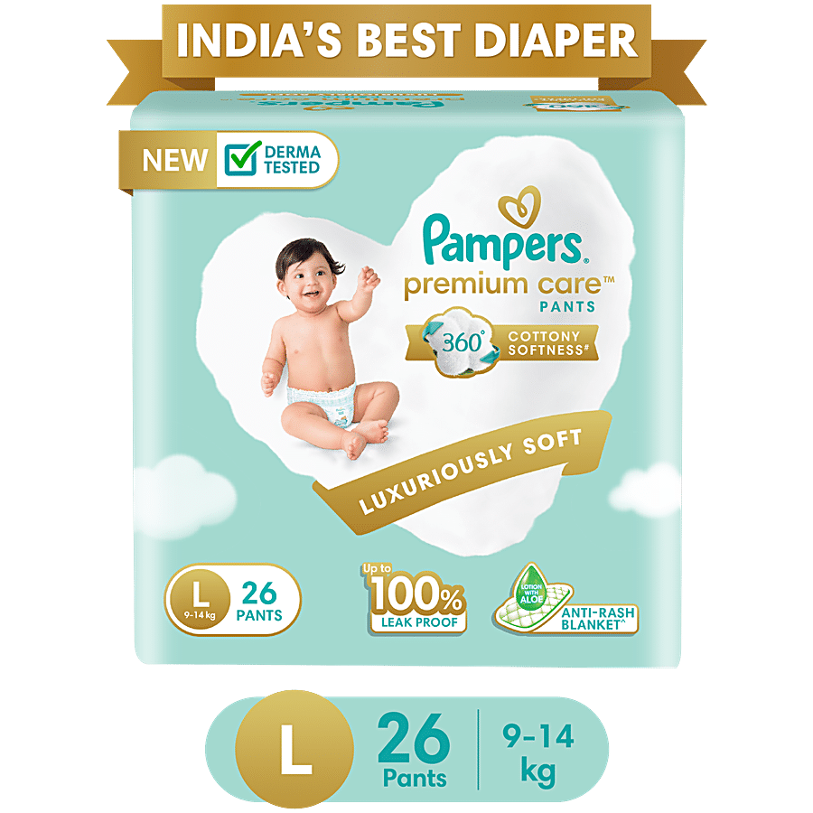 Pampers  Premium Care Diaper Pants - Large Size