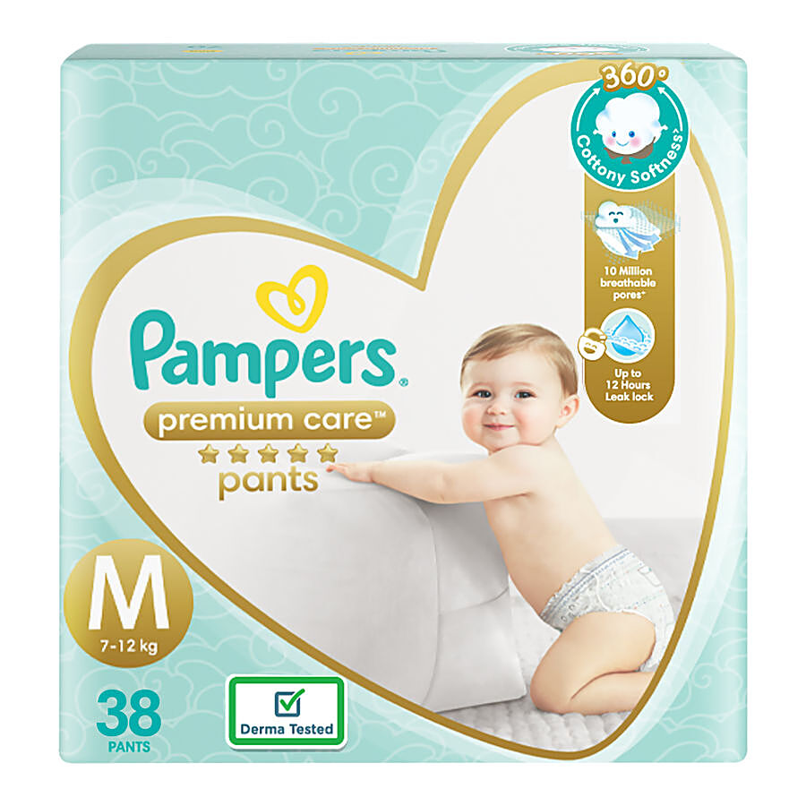 Pampers  Premium Care Diaper Pants - Medium