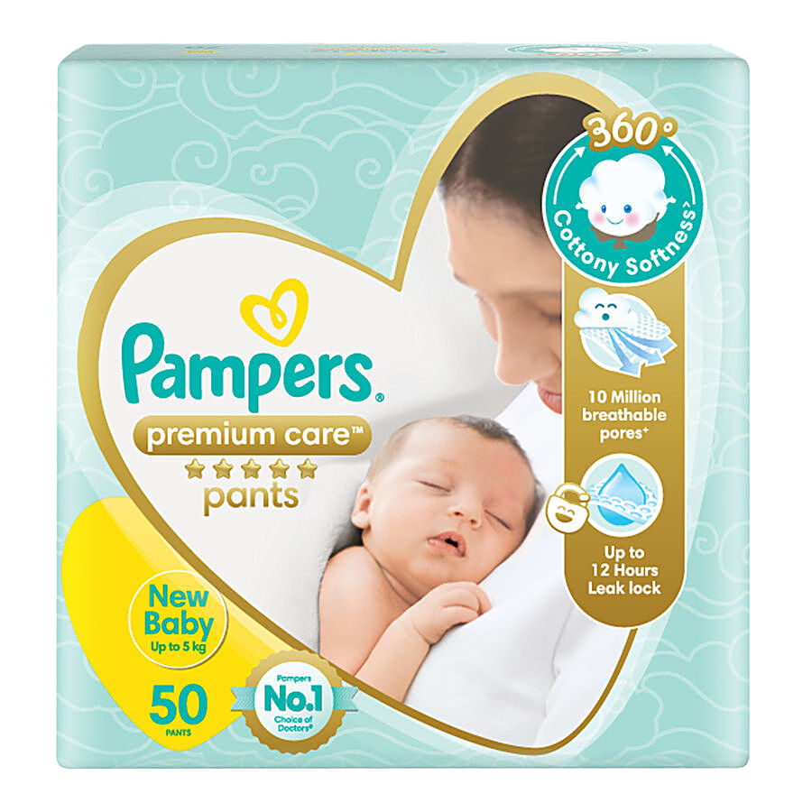 Pampers  Premium Care Diaper Pants - New Baby