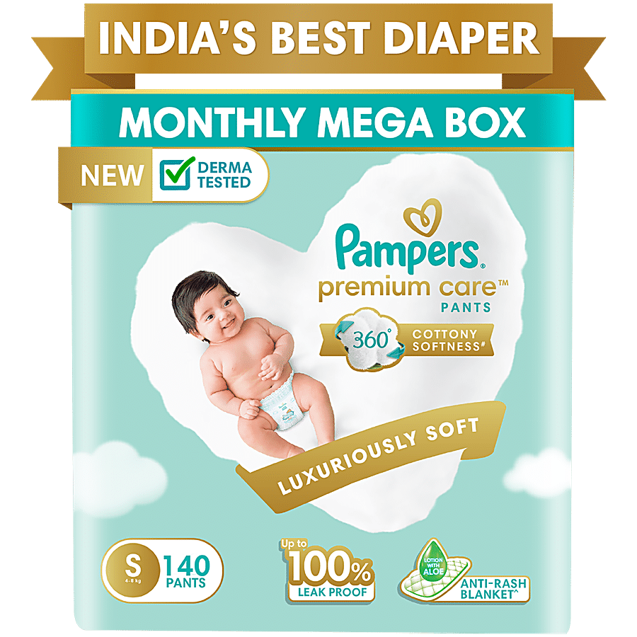 Pampers  Premium Care Diaper Pants - S