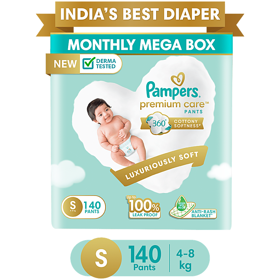 Pampers  Premium Care Diaper Pants - S