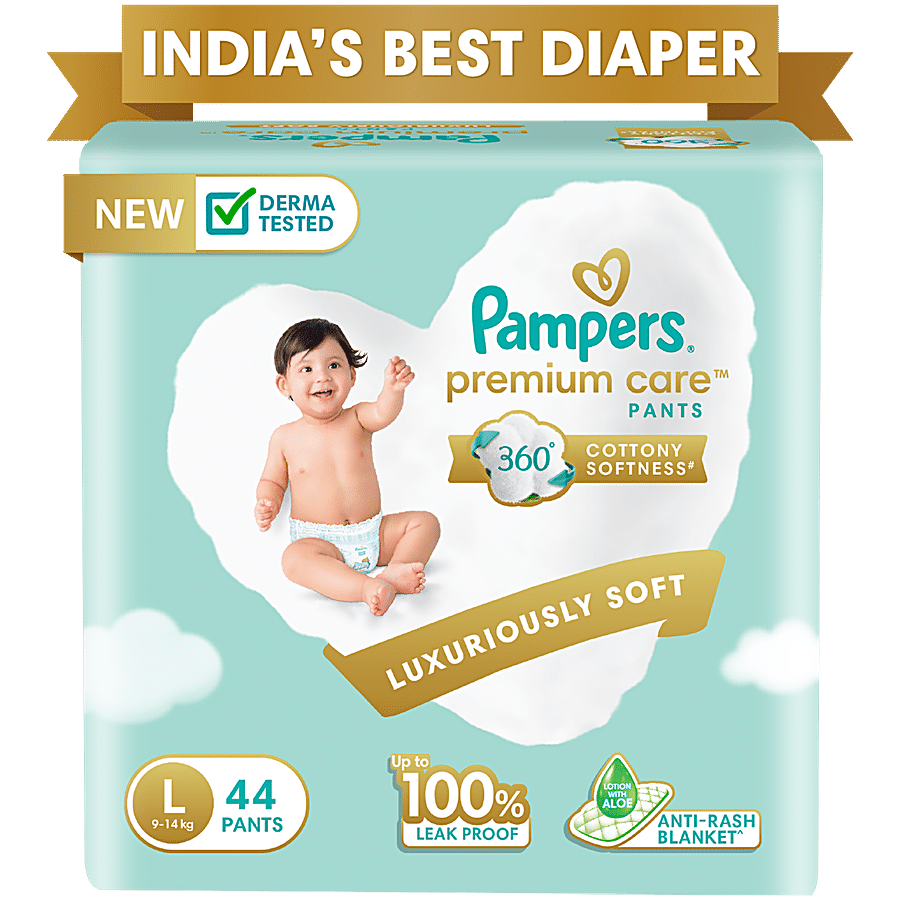 Pampers  Premium Care Diapers - Large