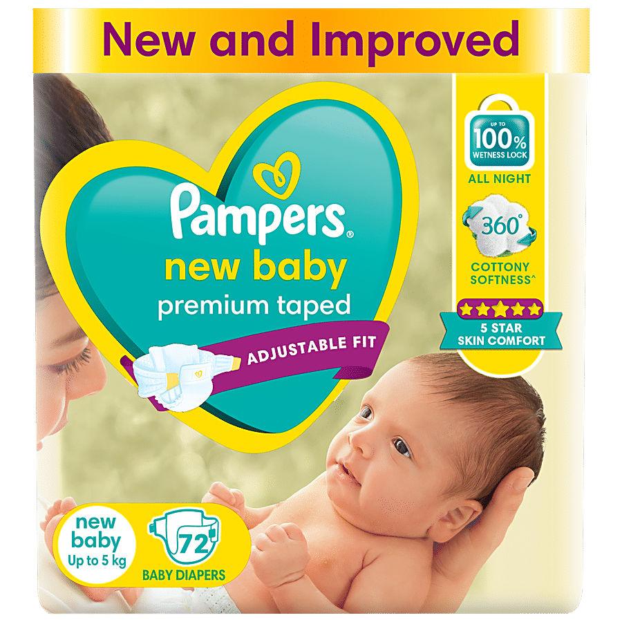 Pampers  Taped Baby Diapers - Soft