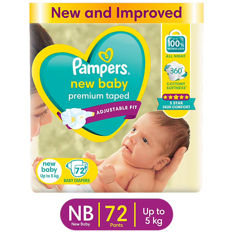 Pampers  Taped Baby Diapers - Soft