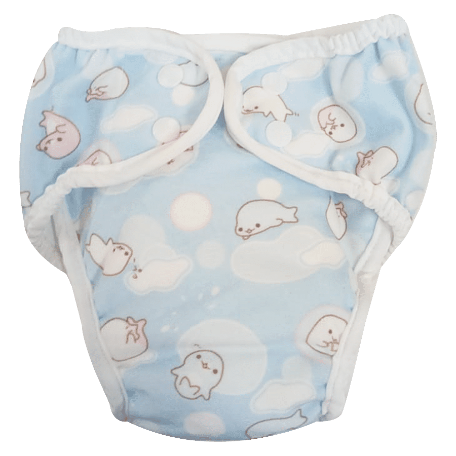 Paw Paw Reusable Fabric Diaper - L