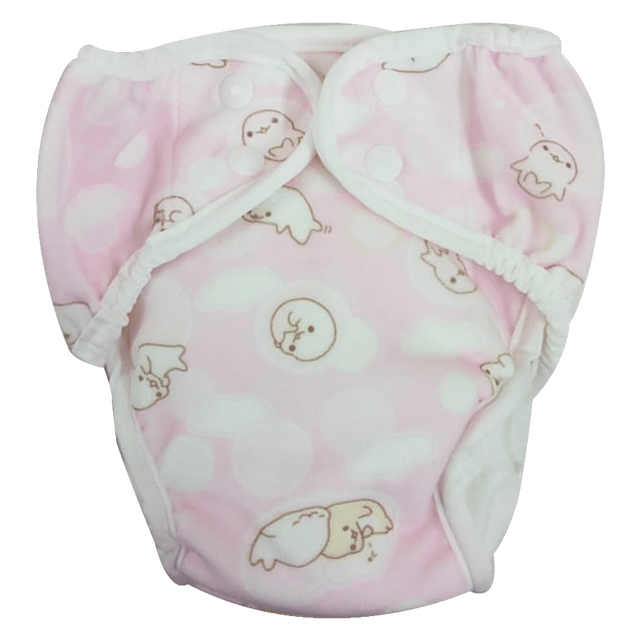 Paw Paw Reusable Fabric Diaper - M