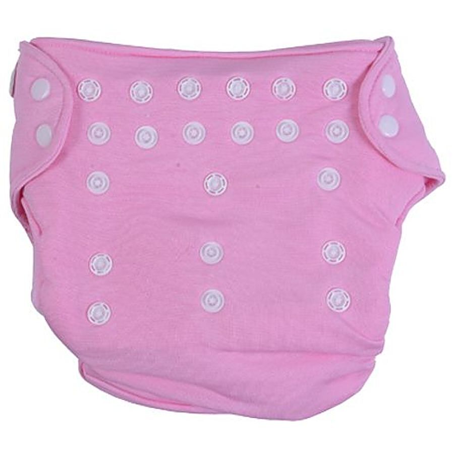 Quick Dry Baby Reusable Diaper - Pink