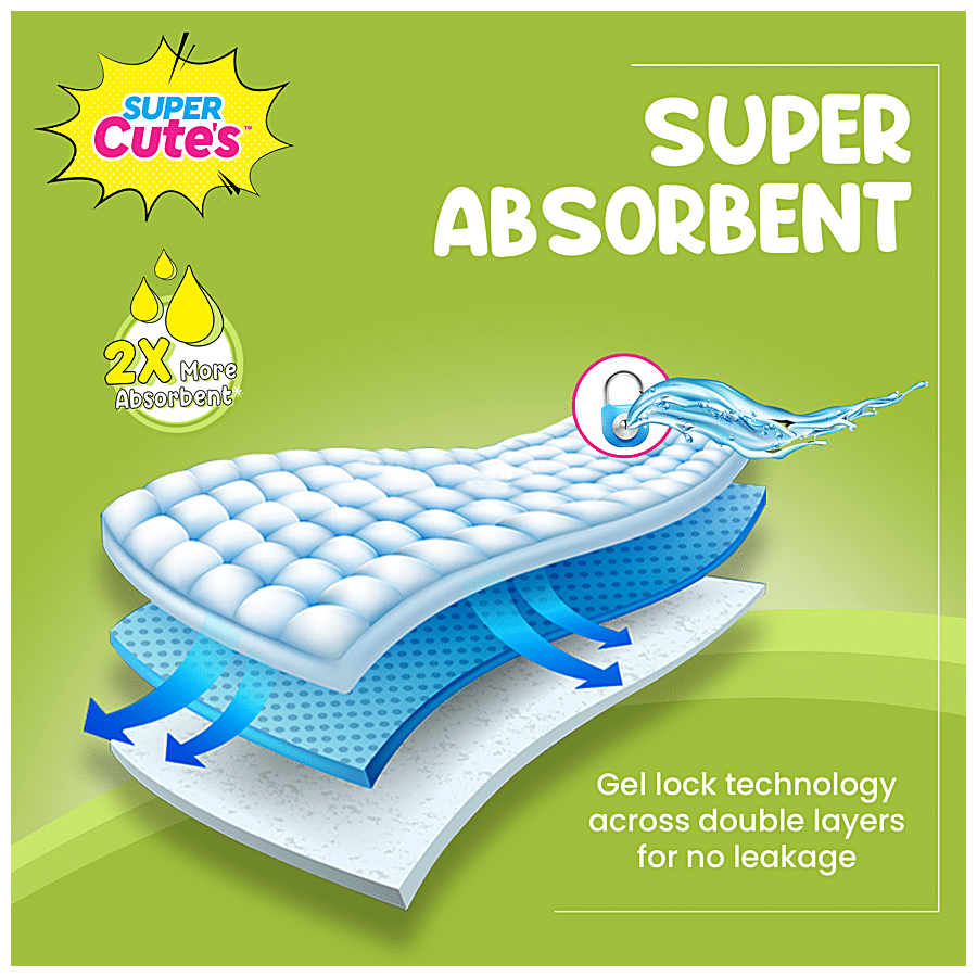 Super Cute's Baby Disposable Changing Mats - Super Absorption Technology